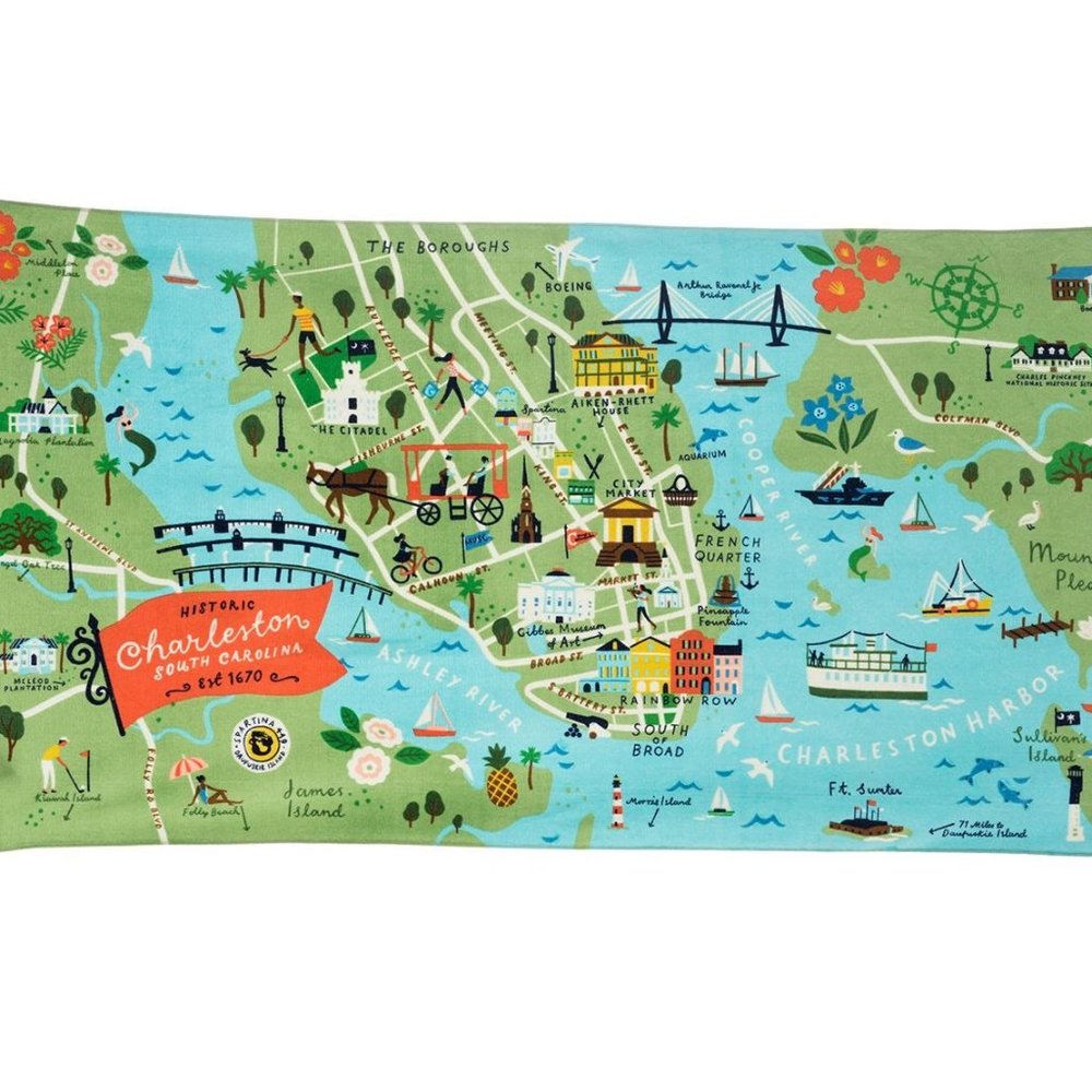 NWT-Choice of Spartina Greetings From Beach Towel - Picture 3 of 6